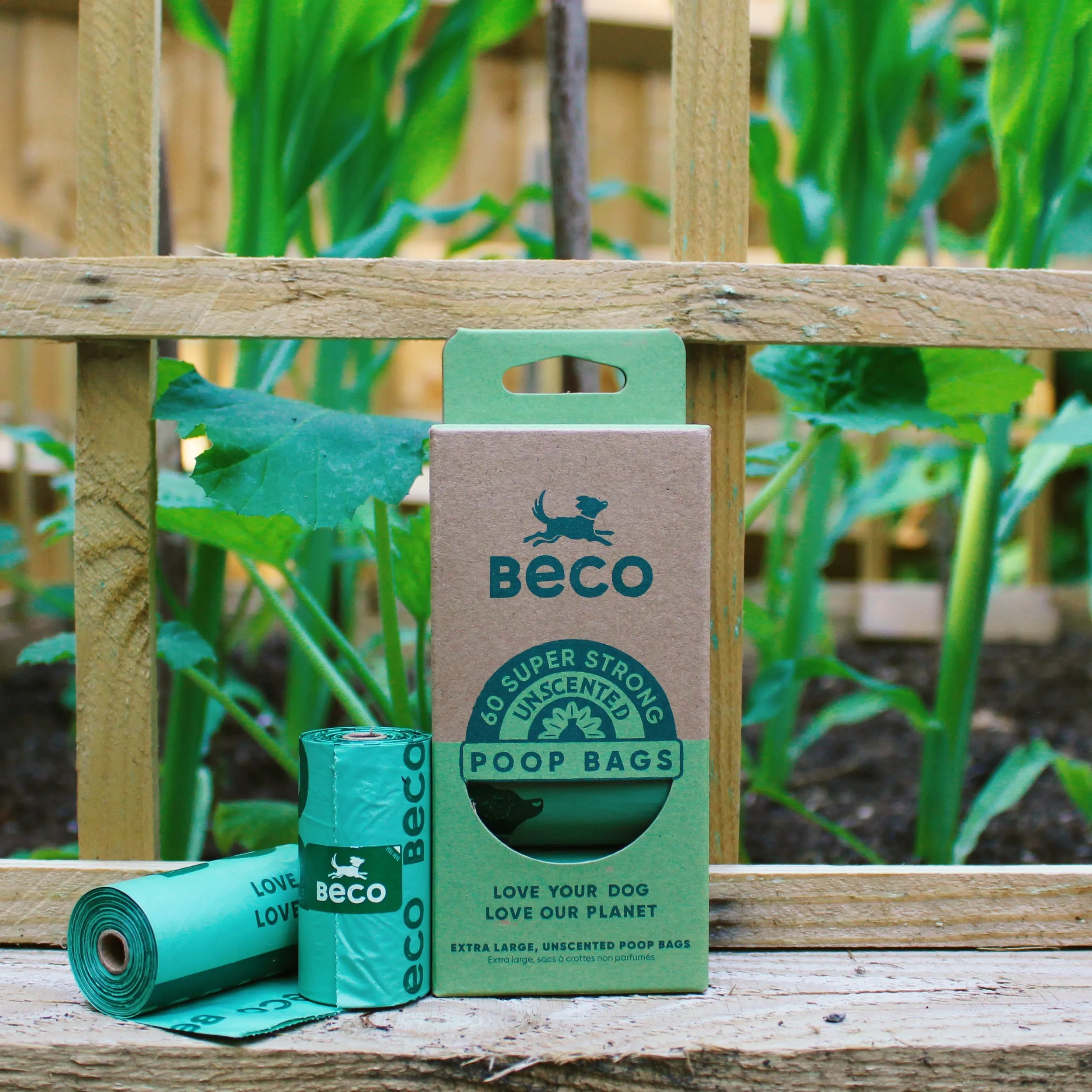 Beco Super Strong Unscented Dog Poop Bags 120pk^^^