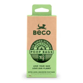 Beco Super Strong Unscented Dog Poop Bags 120pk^^^