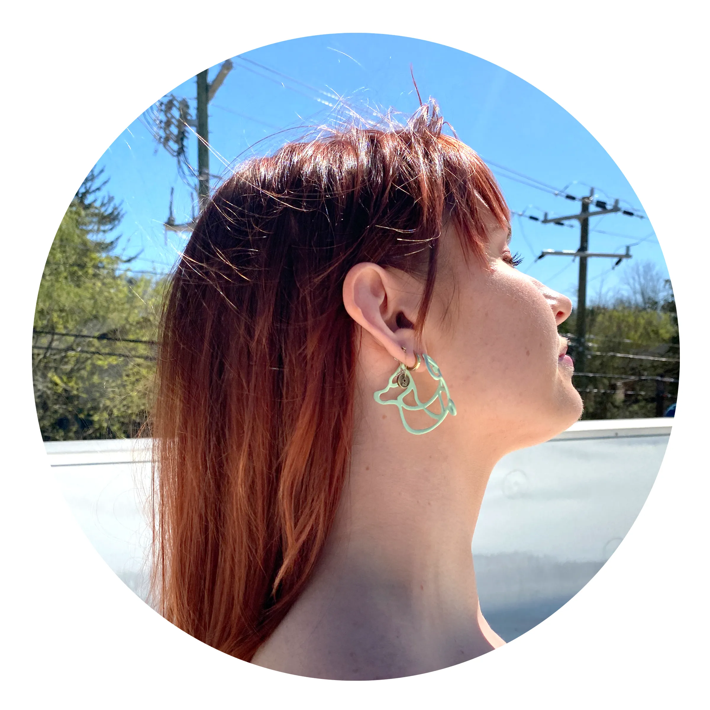 Draped Hoop, Small