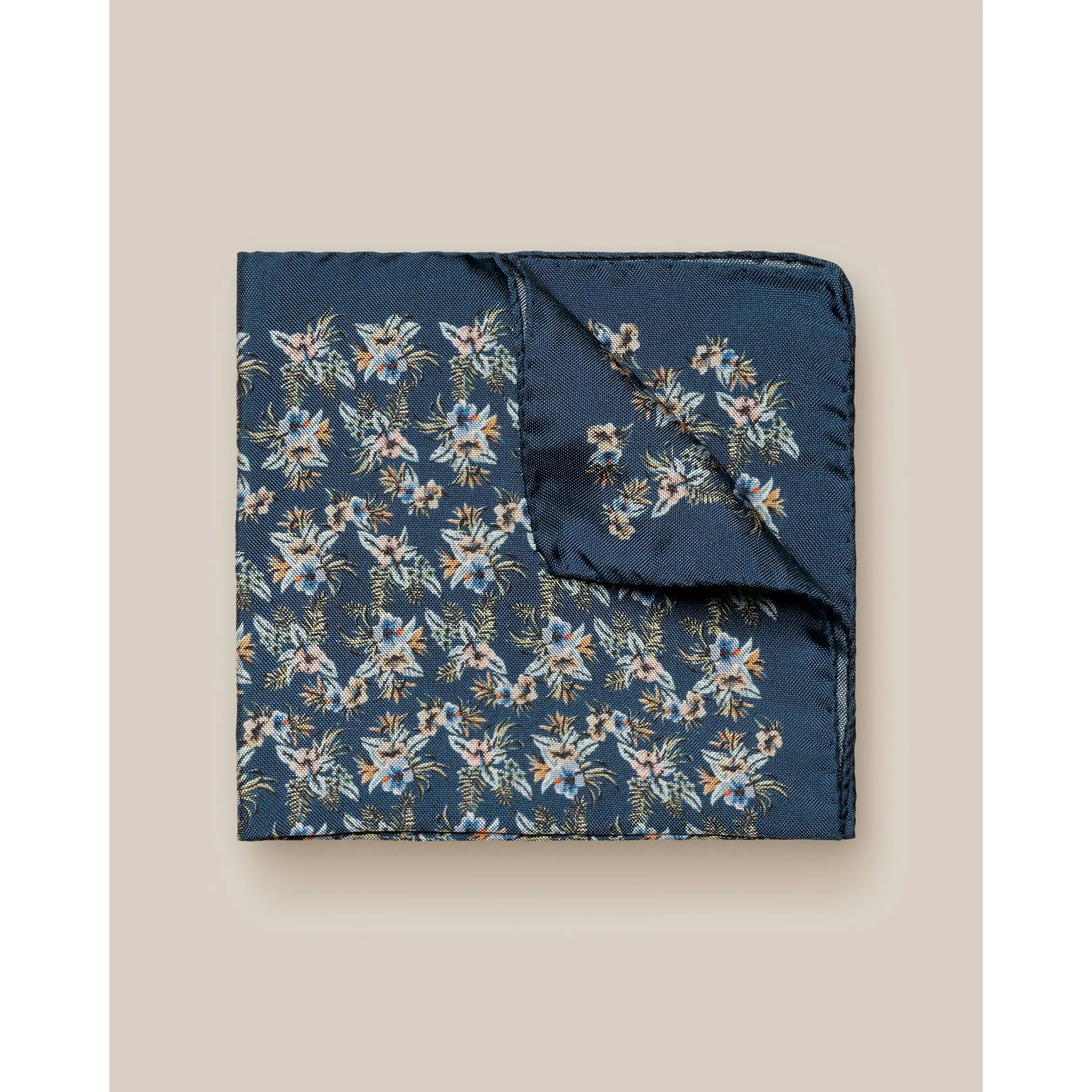 FLORAL POCKET SQUARE