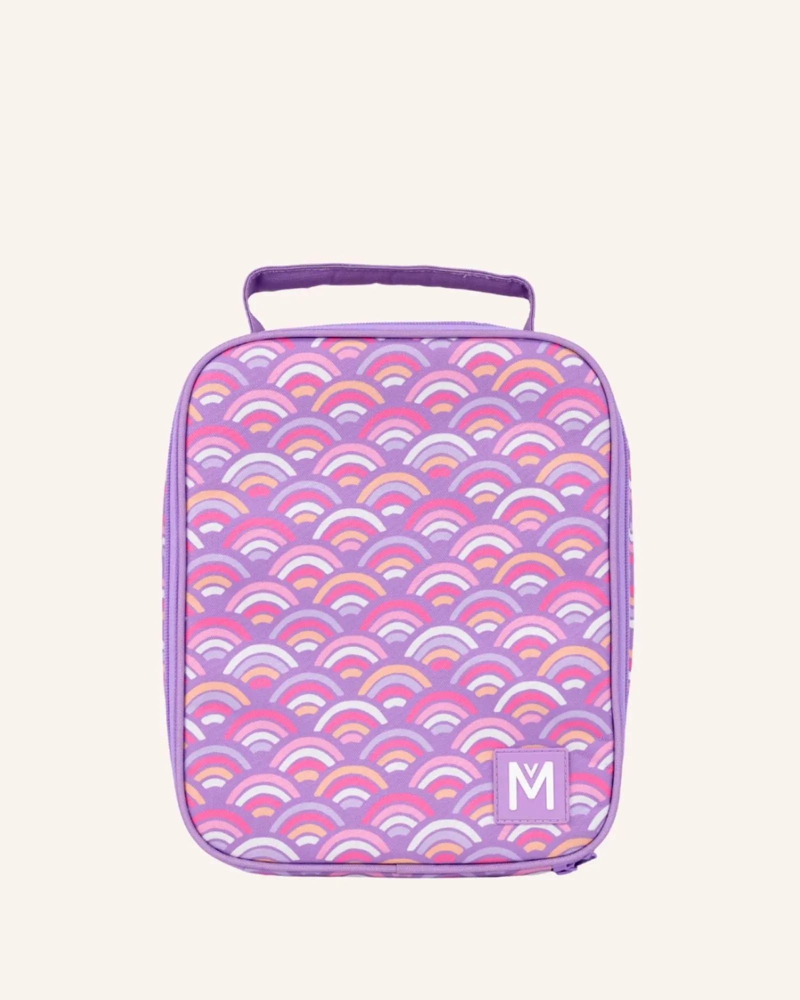 MontiiCo Insulated Lunch Bag Rainbow Roller