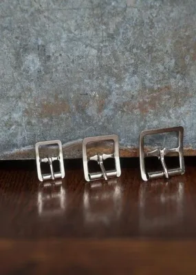 Nickel Roller Buckle - 1/2"