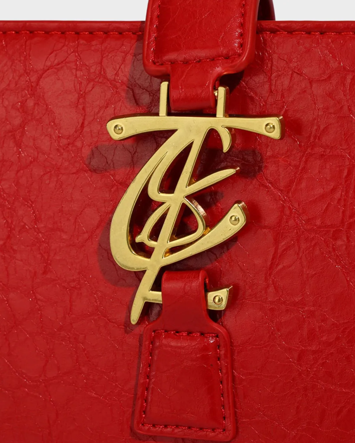 Red Elise Shoulder Bag