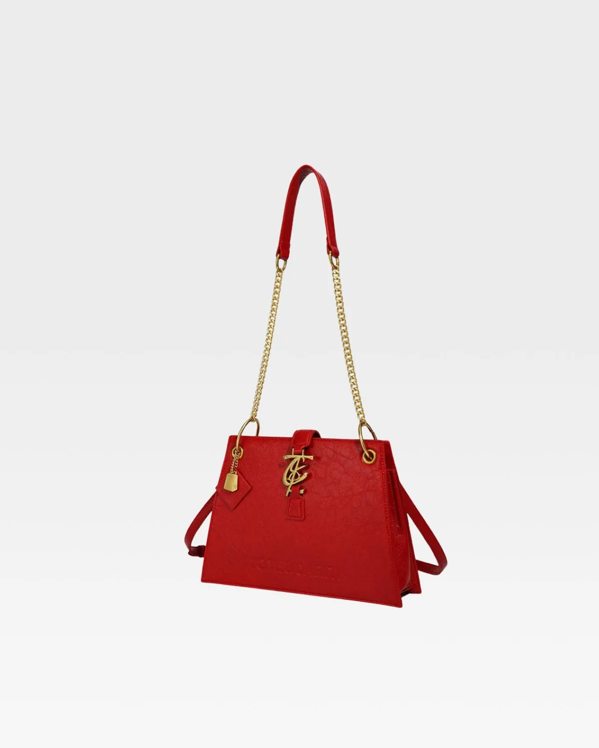 Red Elise Shoulder Bag